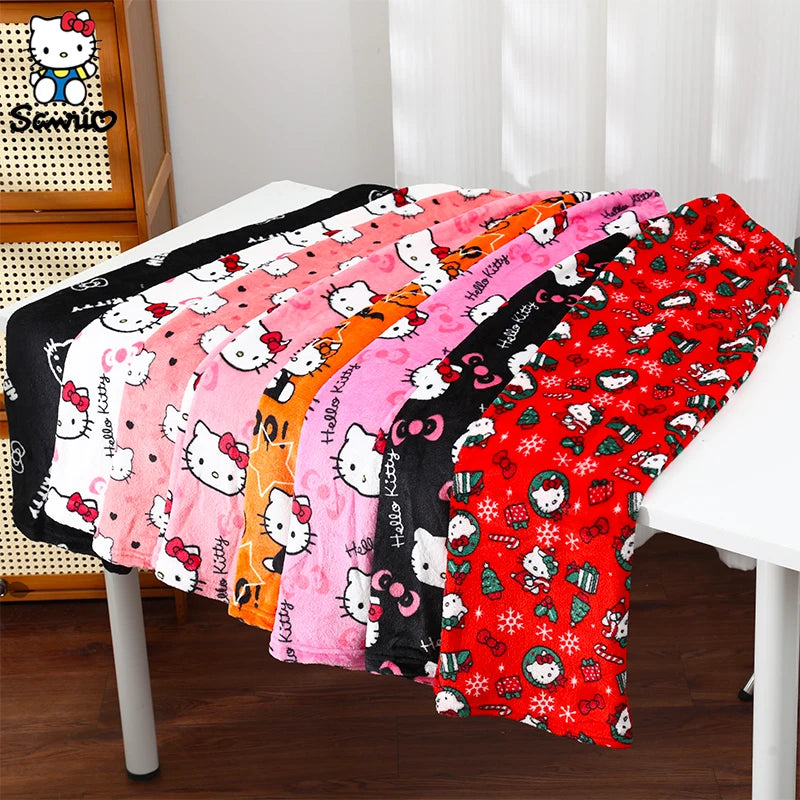 "Kawaii Hello Kitty & Spider-Man Pajamas - Cotton Casual Sleep Pants for Home"