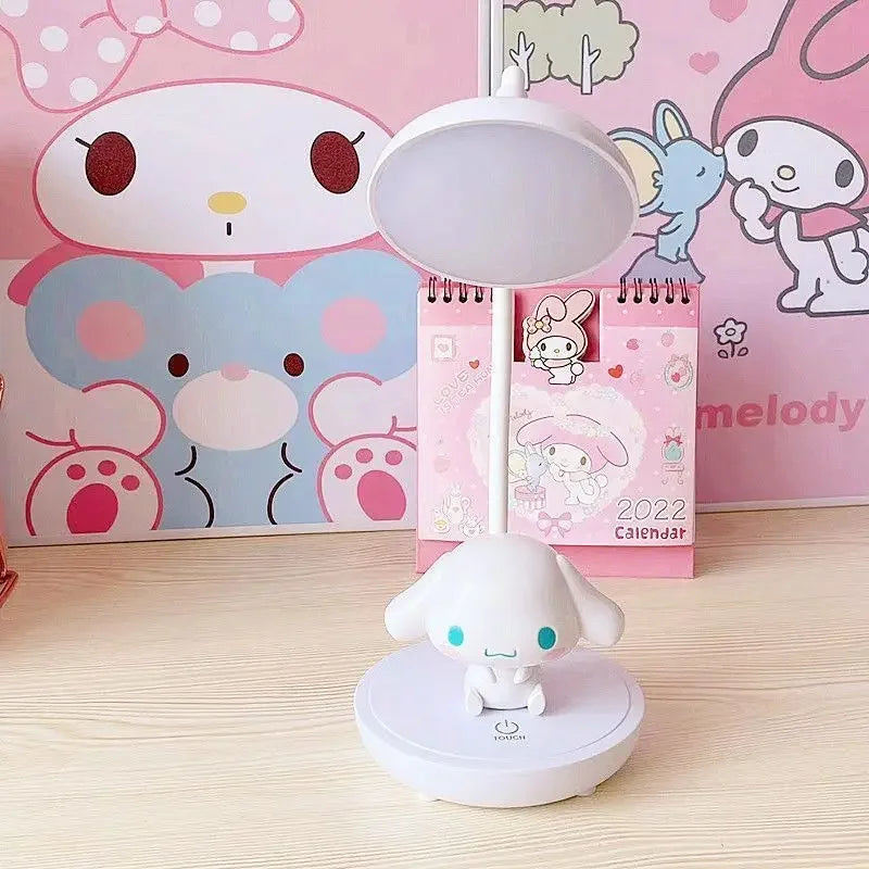 "Authentic Sanrio LED Night Light - Hello Kitty & My Melody Cartoon Lamp for Kids, Cute Bedroom or Desktop Decor, Perfect Gift"