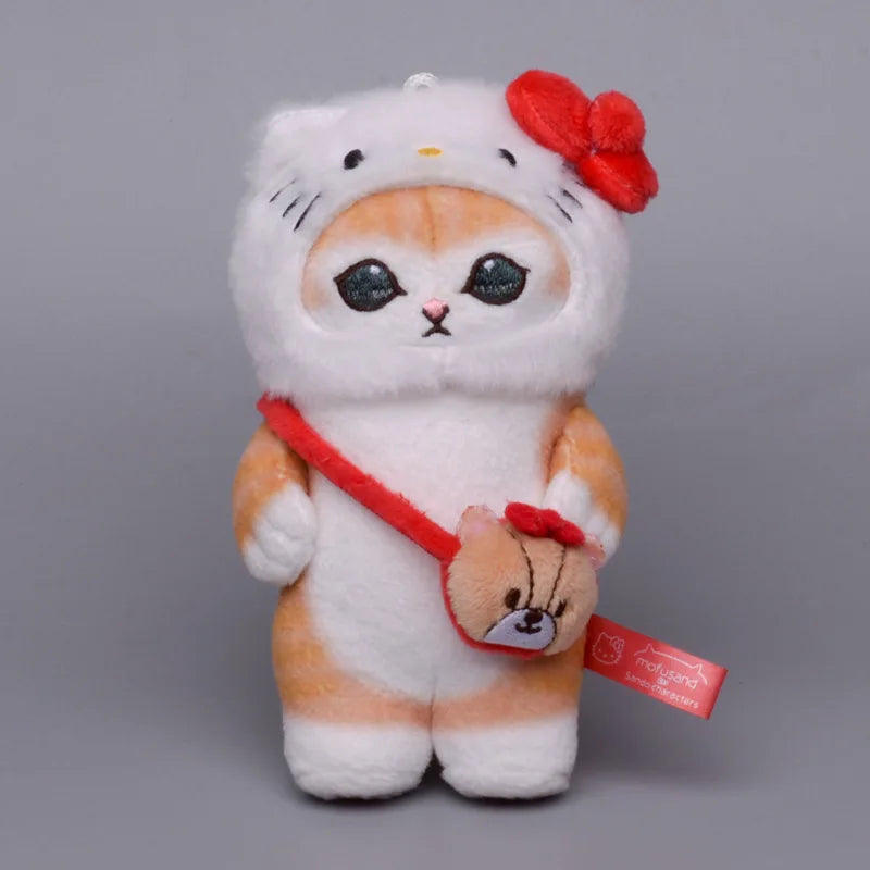 Sanrio Mofusand Cat Kawaii Plush Keychain | Cute Gift